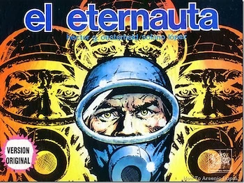 El personaje que viaja a través del tiempo, sumando ayuda para salvar lo posible