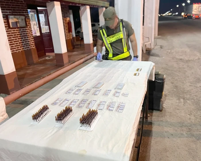 Detuvieron a un hombre en Mendoza cuando intentaba retirar 500 ampollas de fentanilo en la terminal