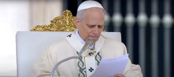 El papa León XIV pidió por la paz en Ucrania y Gaza