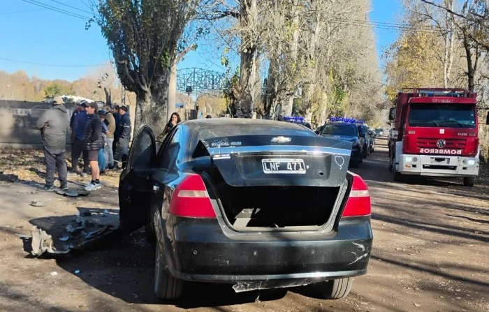 Un menor murió tras una violenta colisión en Tunuyán