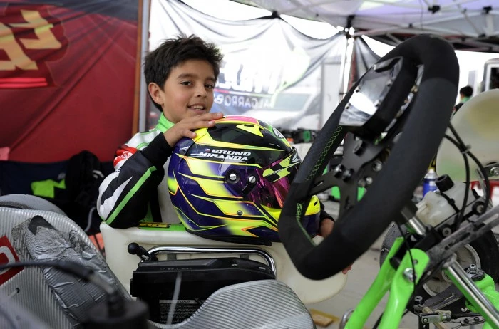 Bruno Miranda fue un misil y ganó de punta a punta en el Rotax Max