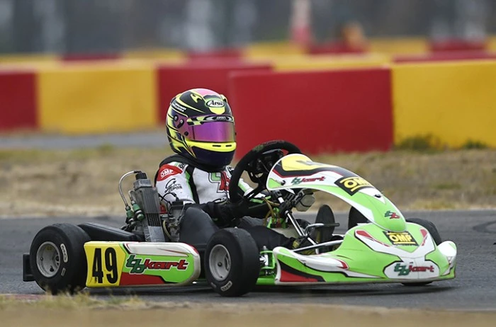 Bruno Miranda fue un misil y ganó de punta a punta en el Rotax Max