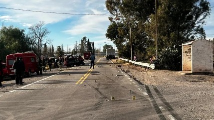 En fotos: impresionante accidente en San Rafael se cobran la vida de un hombre 