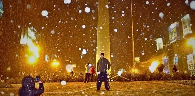 El 9 de julio de 2007 fue la última fecha que se registraron nevadas en la Ciudad de Buenos Aires y alrededores.