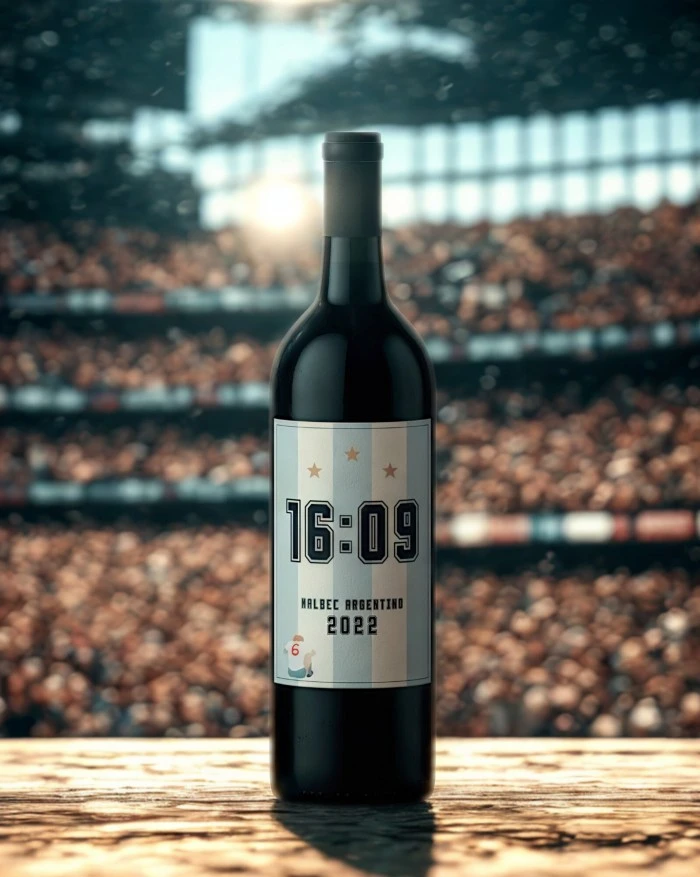 16:09, el vino que celebra el Gol del Siglo