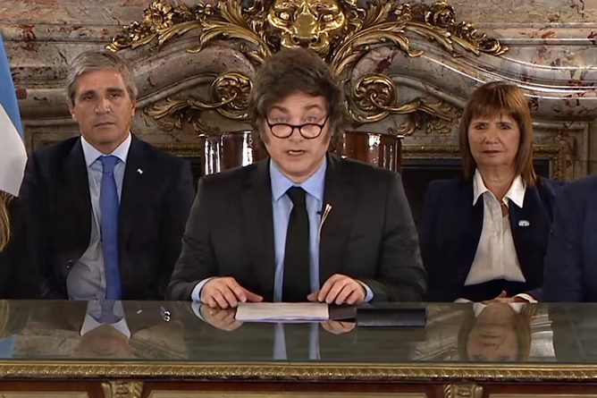A qué hora hablará Javier Milei por cadena nacional - Jornada Online