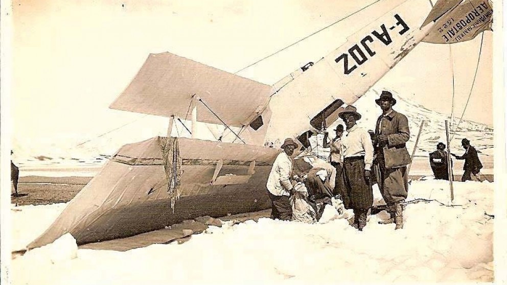Personajes: Saint Exupéry en San Carlos, el accidente de Henri Guillaumet