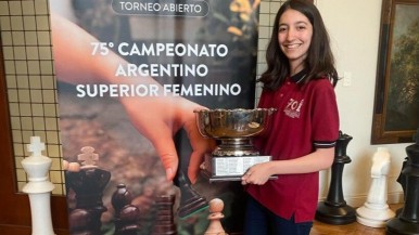 Mendoza alberga a la campeona argentina de ajedrez más joven de la historia