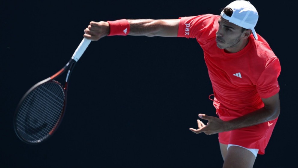 Cerúndolo, único argentino en pie y elogiado por De Minaur: "no le tiene miedo a los grandes partidos"