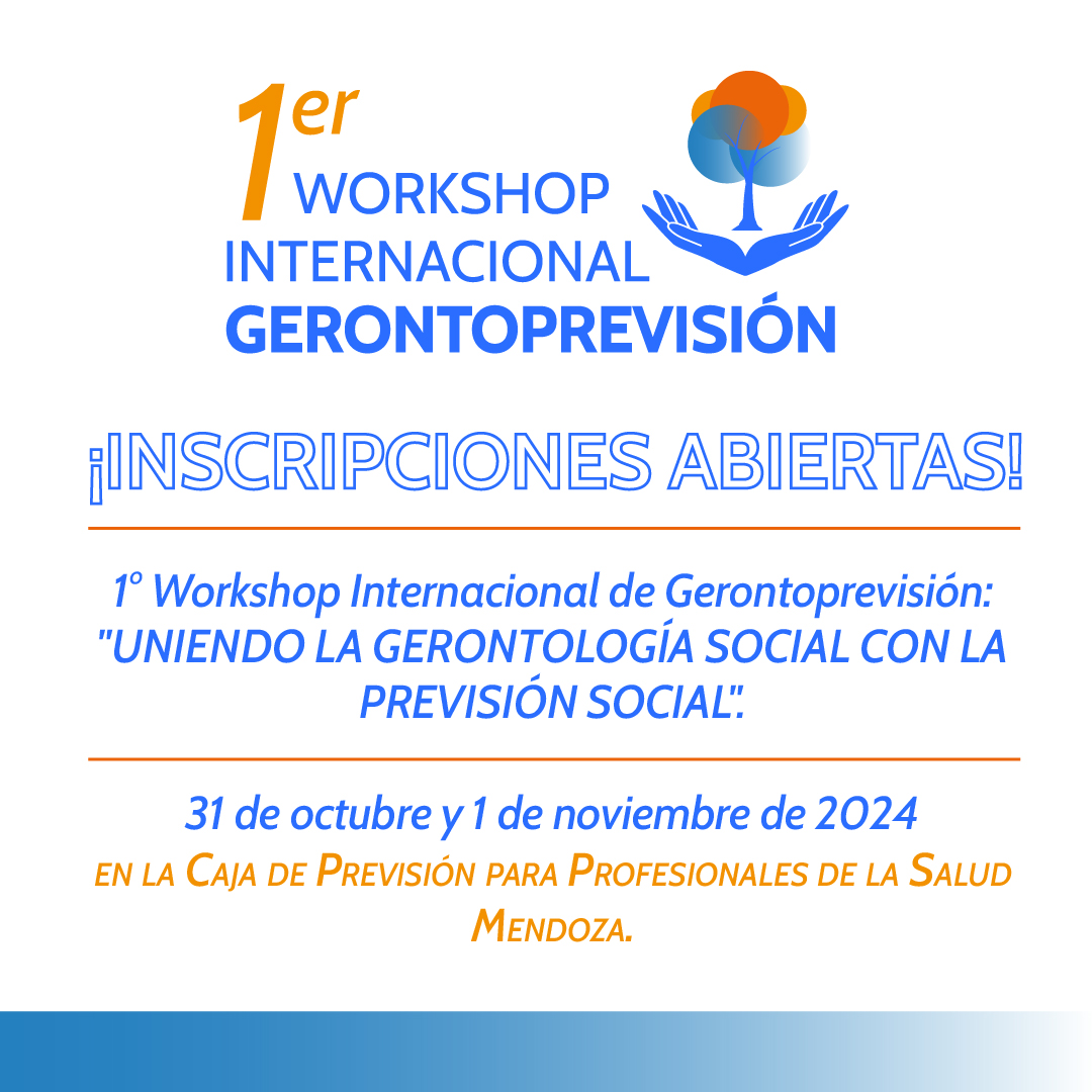 Gerontoprevisión: el primer workshop del mundo llega a Mendoza