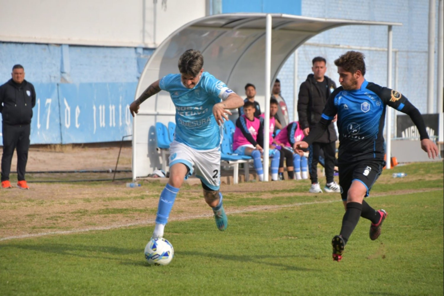 Gutirrez Sport Club levant un 0-2, lo empat y sum un punto 