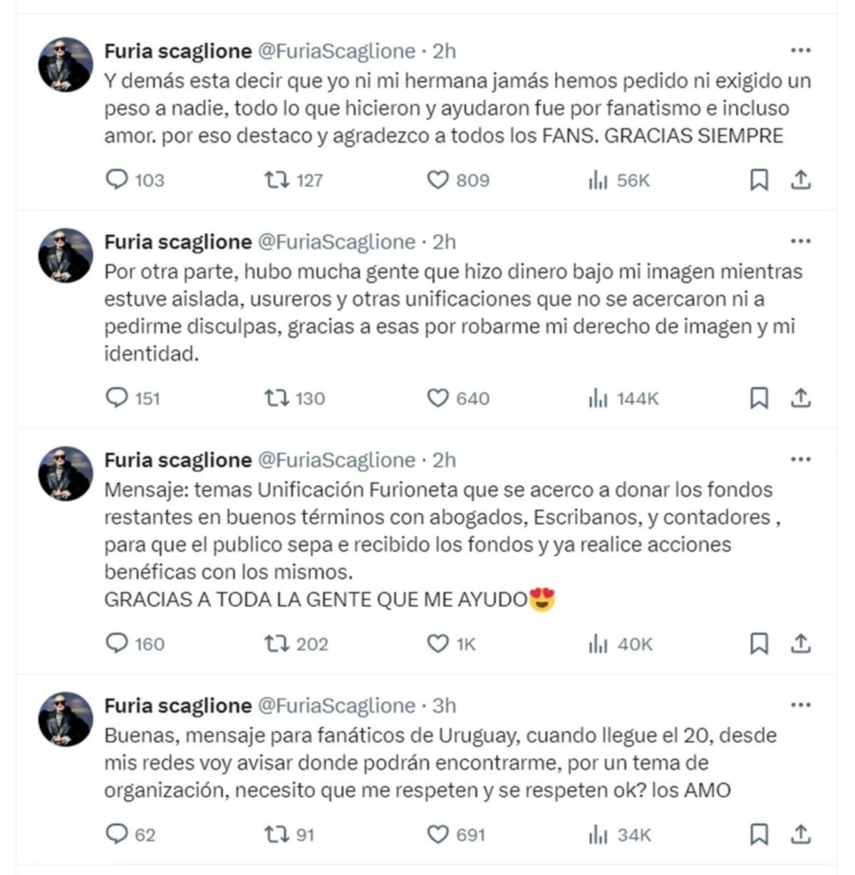 Furia revel qu hizo con el dinero recaudado por sus seguidores para las votaciones de Gran Hermano