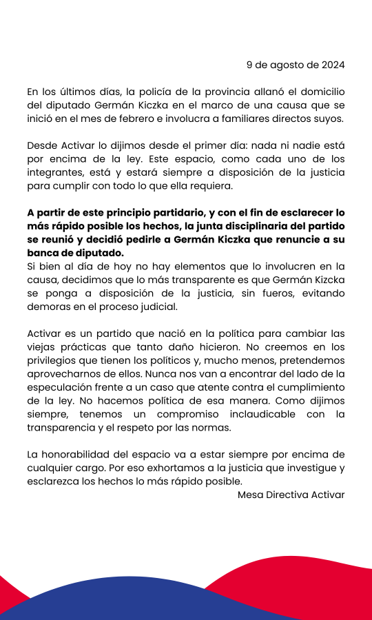 Renunci el diputado libertario acusado de tener imgenes de abuso sexual infantil