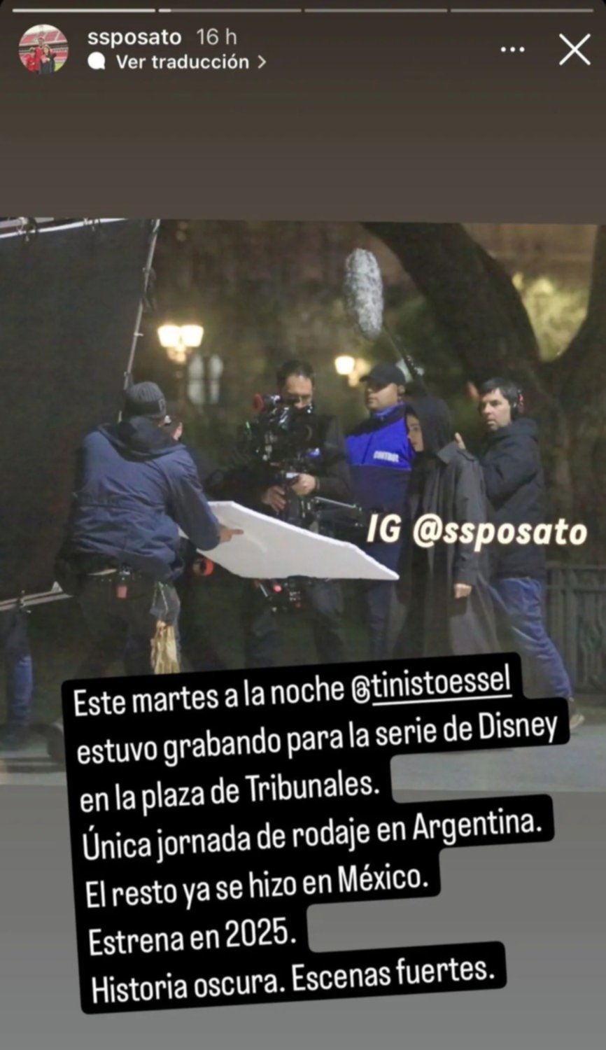 Tini Stoessel fue vista en una plaza portea y dej impactantes imgenes: "Escenas fuertes"