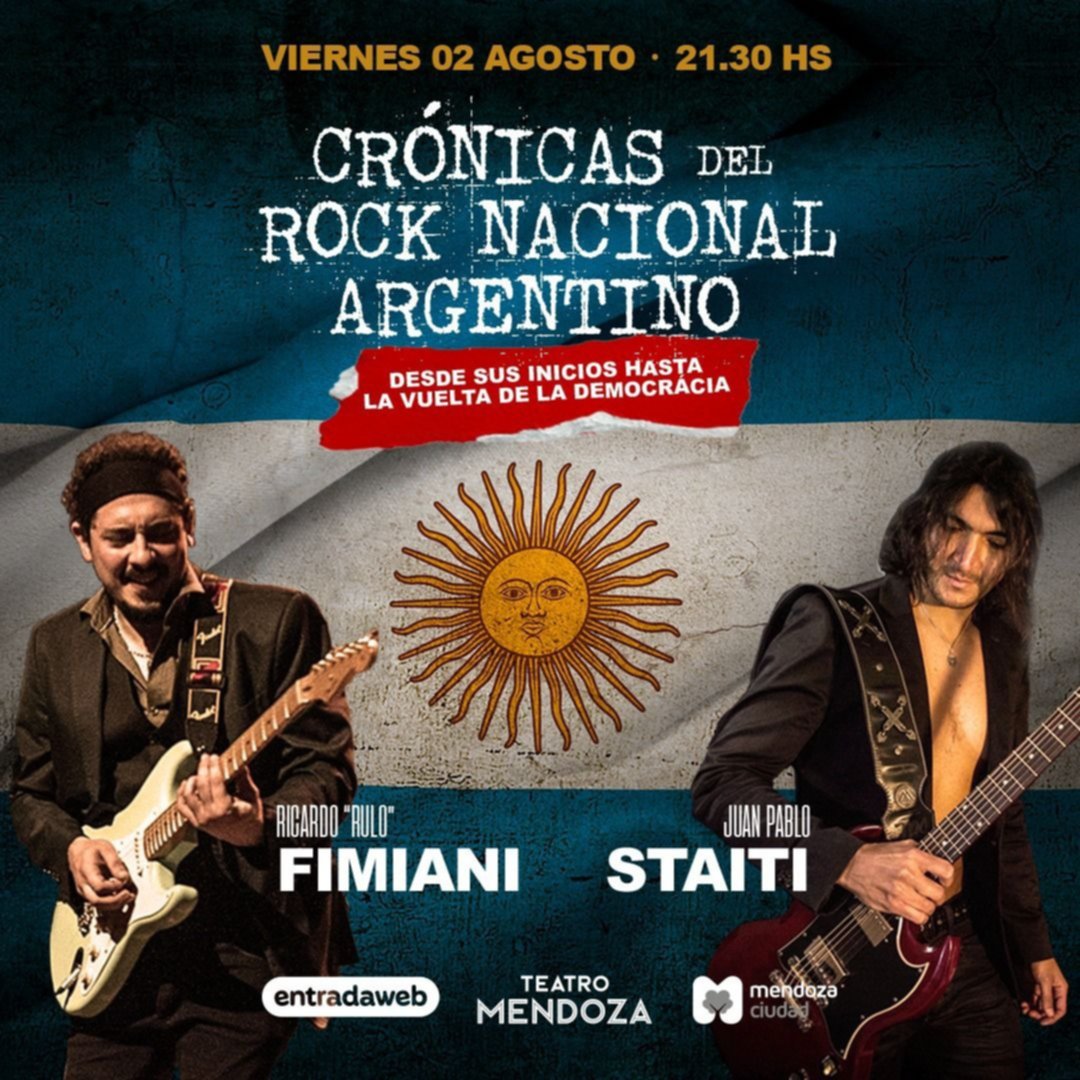 Fiamini y Staiti presentan "Crnicas del rock nacional" 