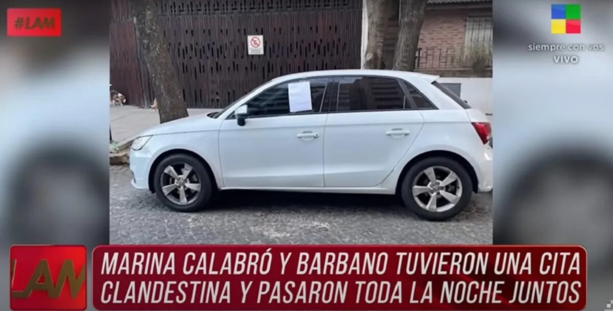 La multa que deber pagar Marina Calabr por dejar mal estacionado su auto 