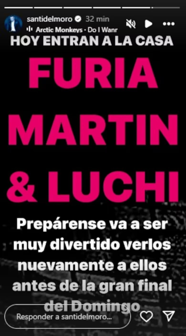 Furia reingres a Gran Hermano antes de la final: cmo la recibieron los Bro?